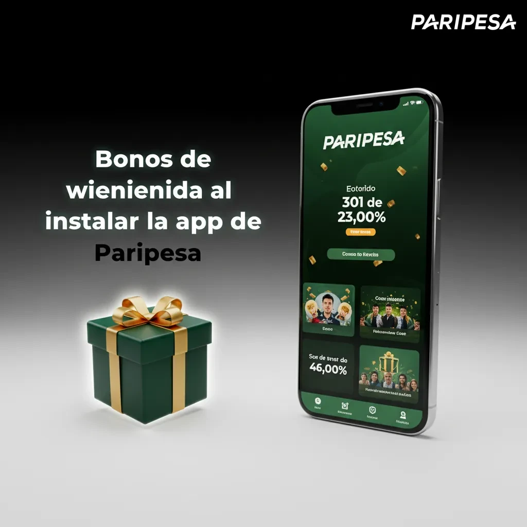 Bono de bienvenida de Paripesa: 100% hasta 32,000 MXN + 150 giros gratis al instalar la app y primer depósito