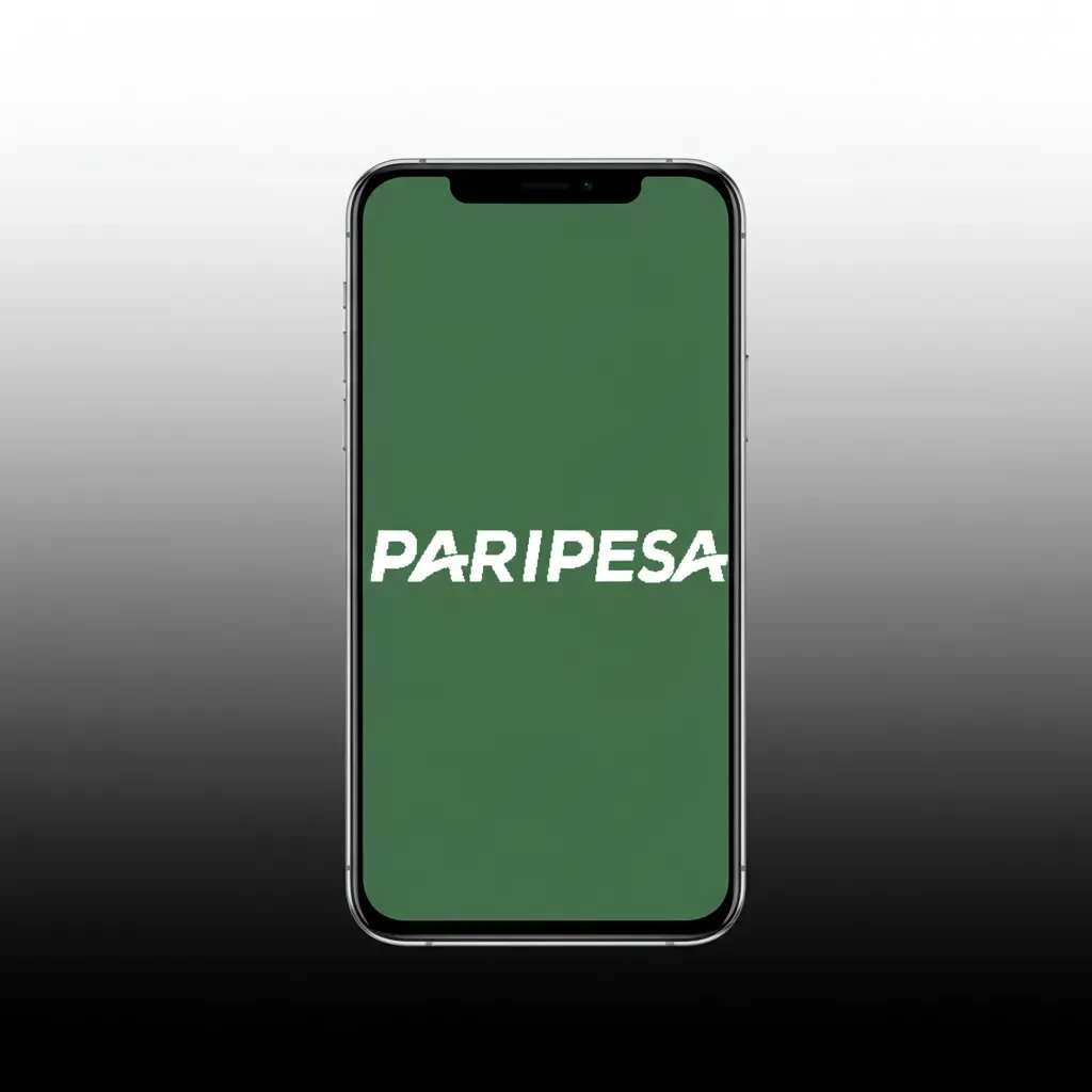 Interfaz móvil Paripesa: diseño limpio, menú inferior (Deportes, Casino, Cajero) y apuestas rápidas con una mano.