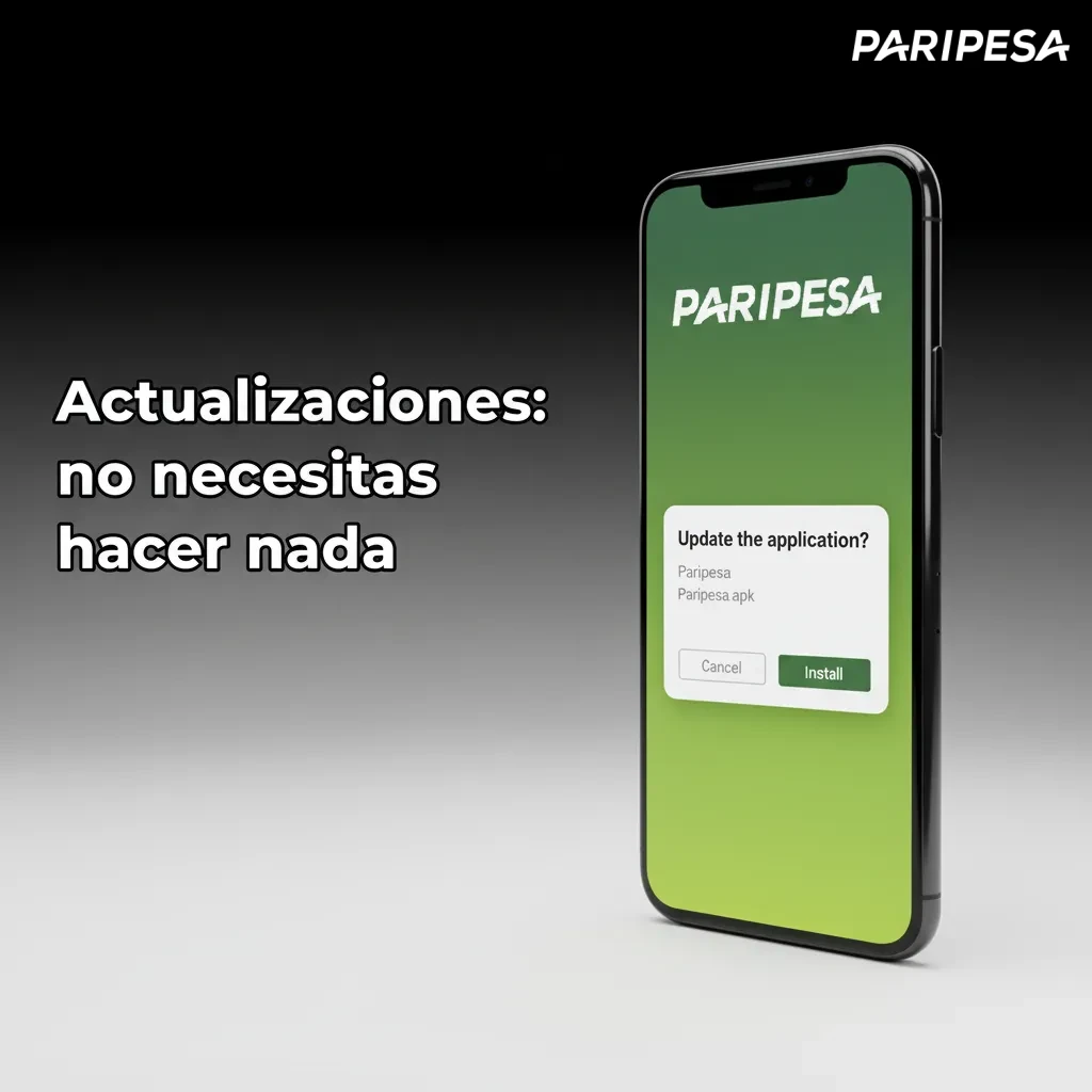 Paripesa como PWA con actualizaciones automáticas: sin APK ni parches; al abrir el icono obtienes la última versión