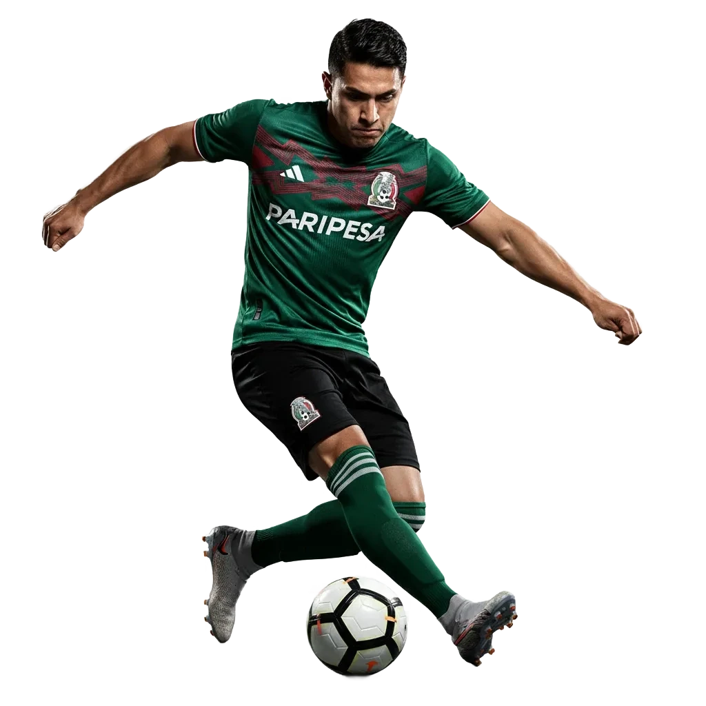 Pantalla de apuestas de futbol en México: Liga MX, mercados y momios, con bono 100% hasta 32000 MXN + 150 giros gratis.