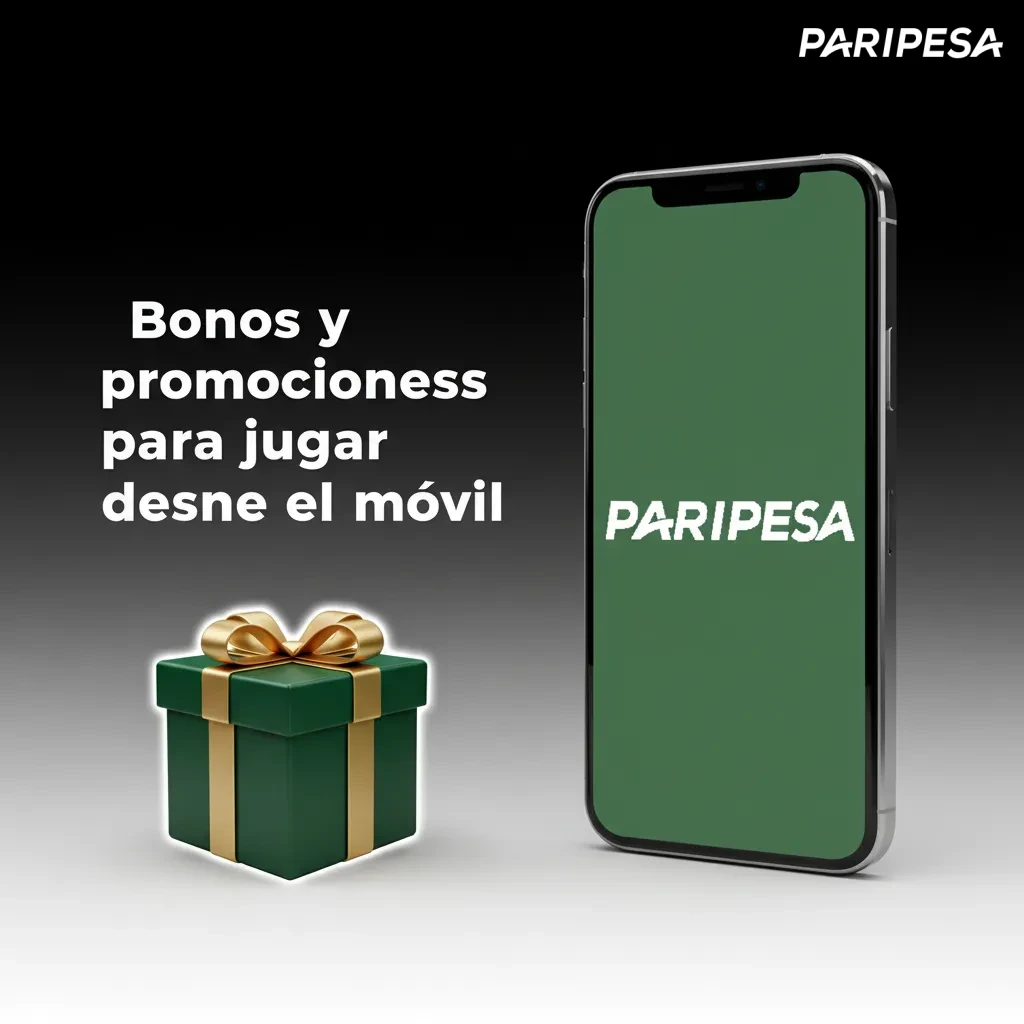 Ilustración de móvil con bonos: 100% primer depósito, giros y apuestas gratis; revisa términos, rollover y vigencia.