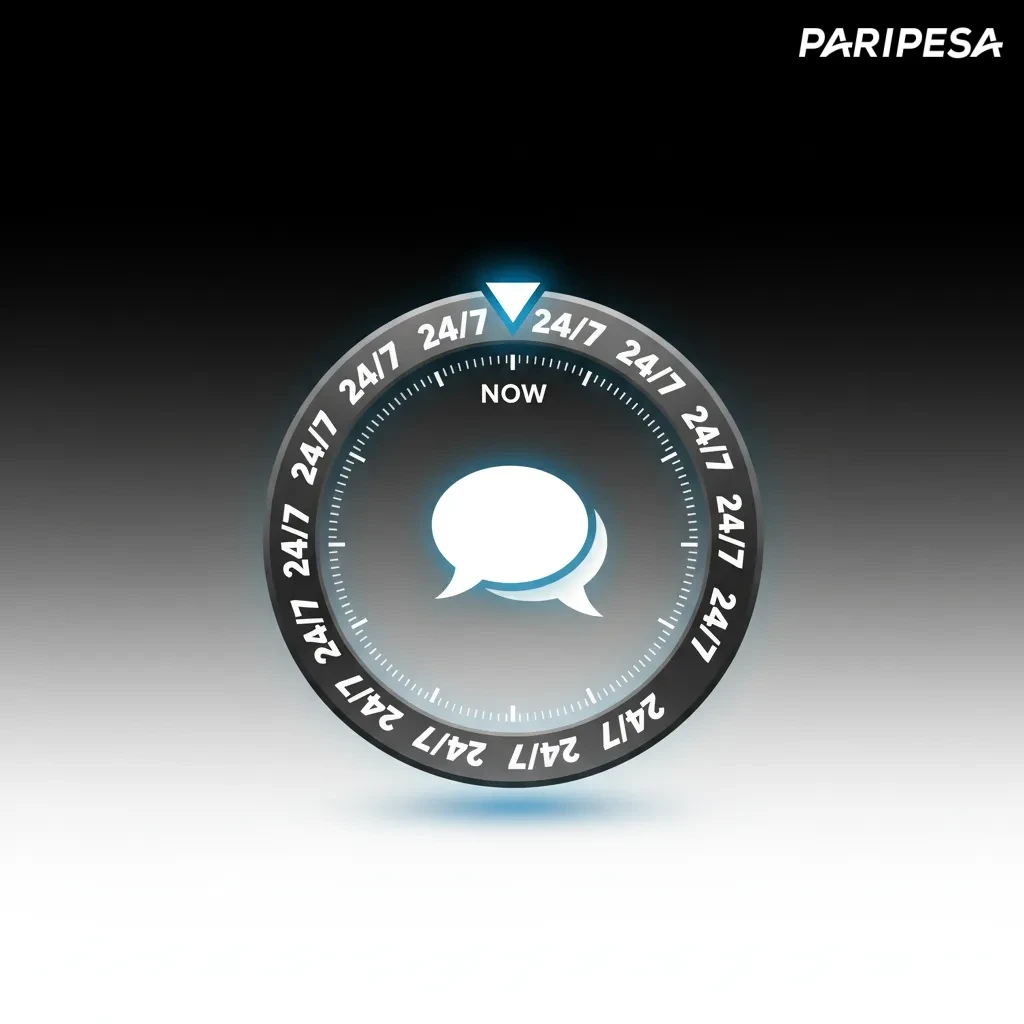 Chat en vivo: atención inmediata 24/7 en español e inglés; respuesta en 1–3 min; botón en esquina inferior derecha.