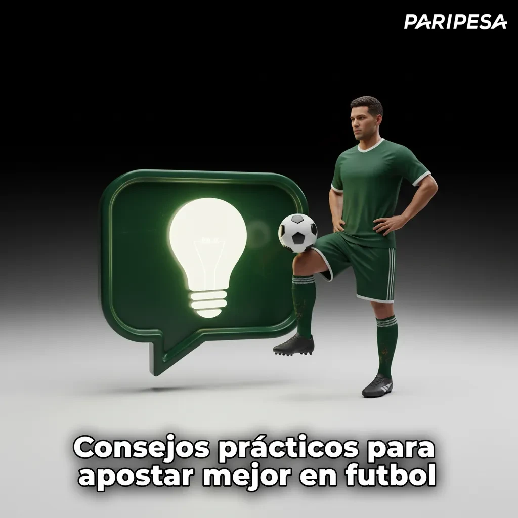 Infografía en español con consejos para apostar en fútbol: análisis de forma, alineaciones, H2H, clima y gestión de banca.