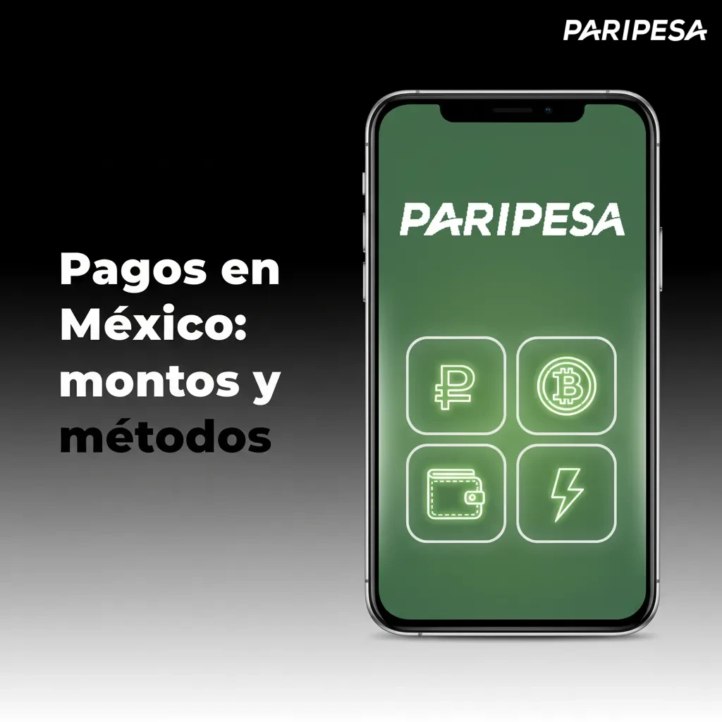 Pagos en México: depósitos desde 100 MXN, retiros desde 200 MXN, máximos hasta 100,000. Métodos: Visa, MasterCard y cripto.