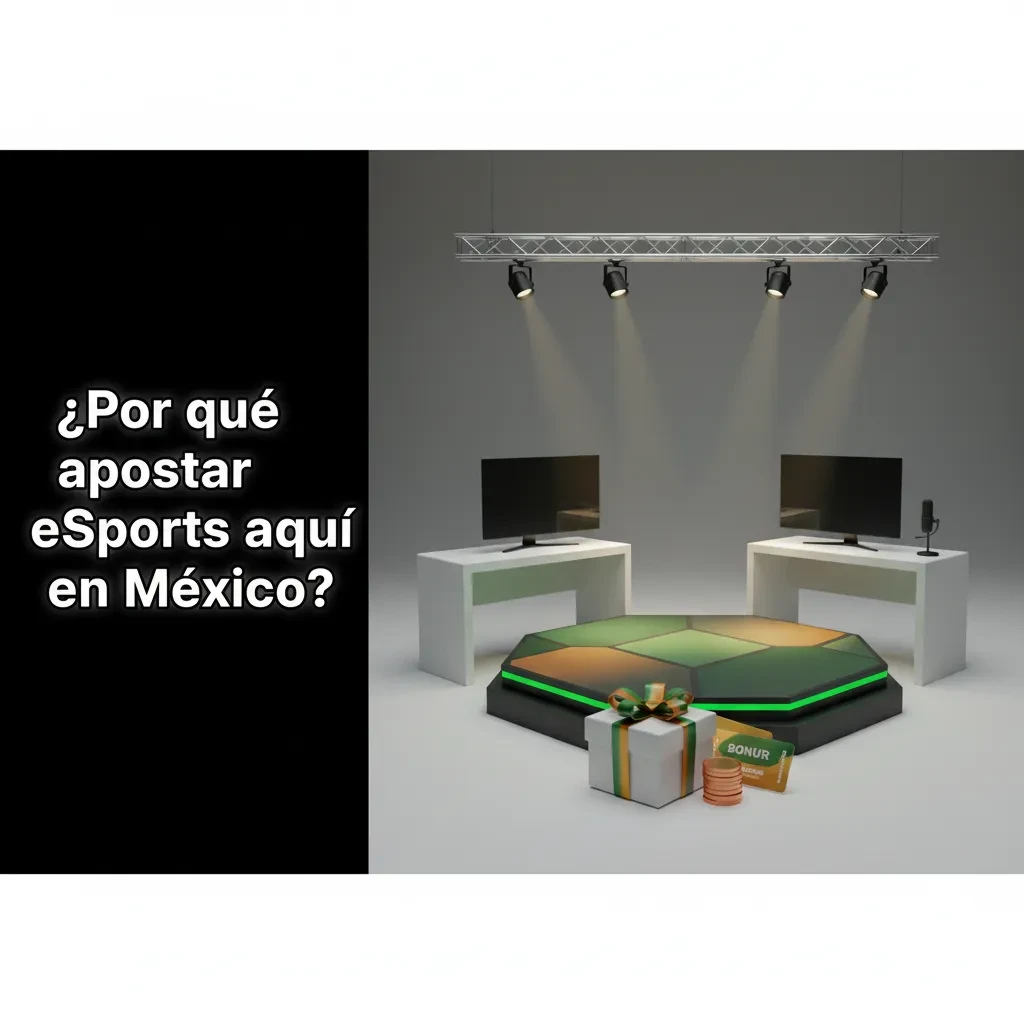 Banner de eSports México: cuotas competitivas, app móvil, pagos locales, bono claro y soporte 24/7 en español.