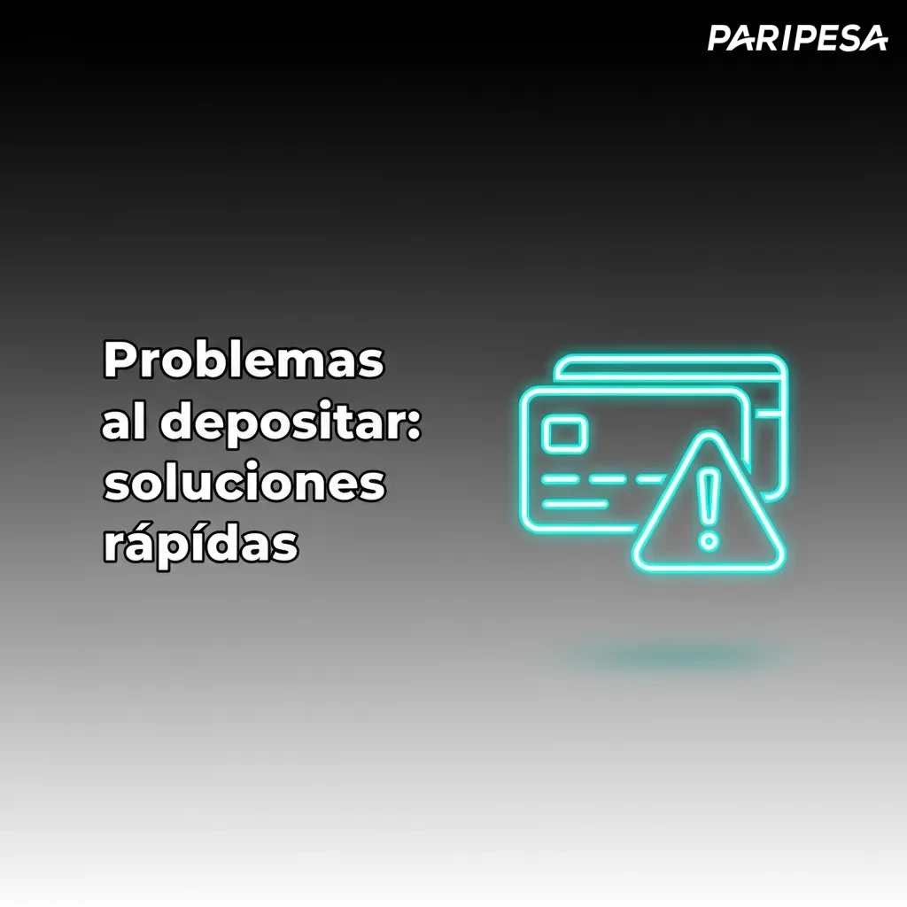 Problemas al depositar en México y soluciones rápidas: tarjeta rechazada, límite, cripto, datos, saldo.