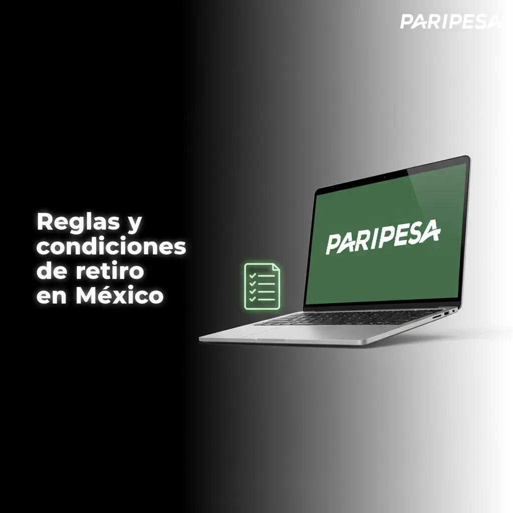 Infografía: reglas de retiro en México (Paripesa): KYC, titularidad, rollover de bonos, límites por día, MXN.