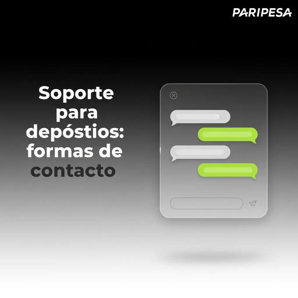Soporte de depósitos Paripesa en México: chat 24/7, correo, formulario y Centro de ayuda/FAQ.
