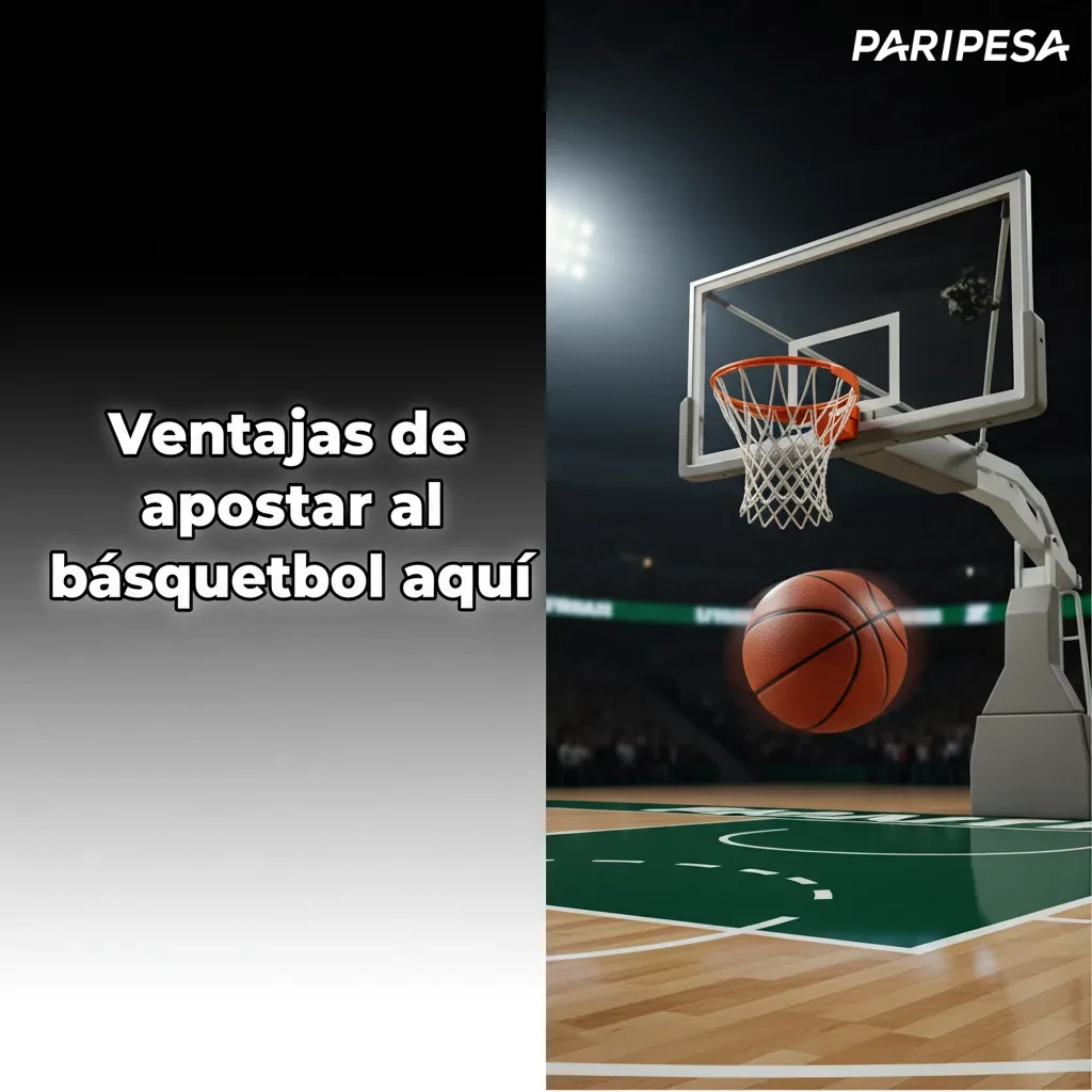 Banner de ventajas para apostar al básquet: mercados, cuotas en vivo, cash out, estadísticas, soporte y pagos locales