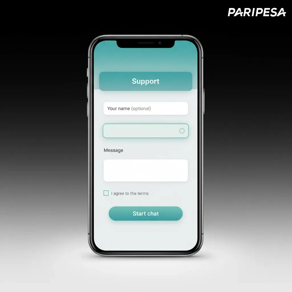 Soporte Paripesa: chat 24/7 en PWA, formulario de contacto, FAQ, ayuda en español para pagos, bonos y verificación