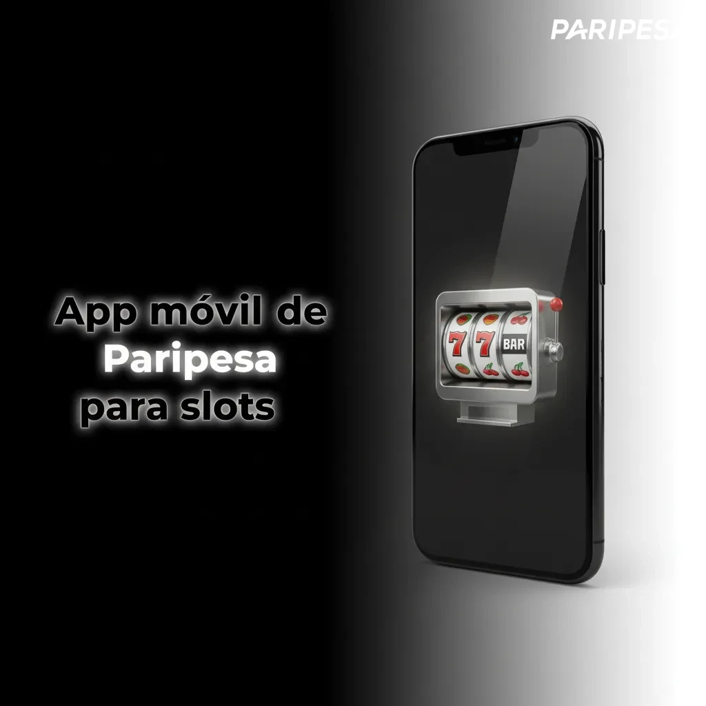 Interfaz móvil de Paripesa Slots con menú inferior, filtros por proveedor/RTP, búsqueda y controles táctiles.