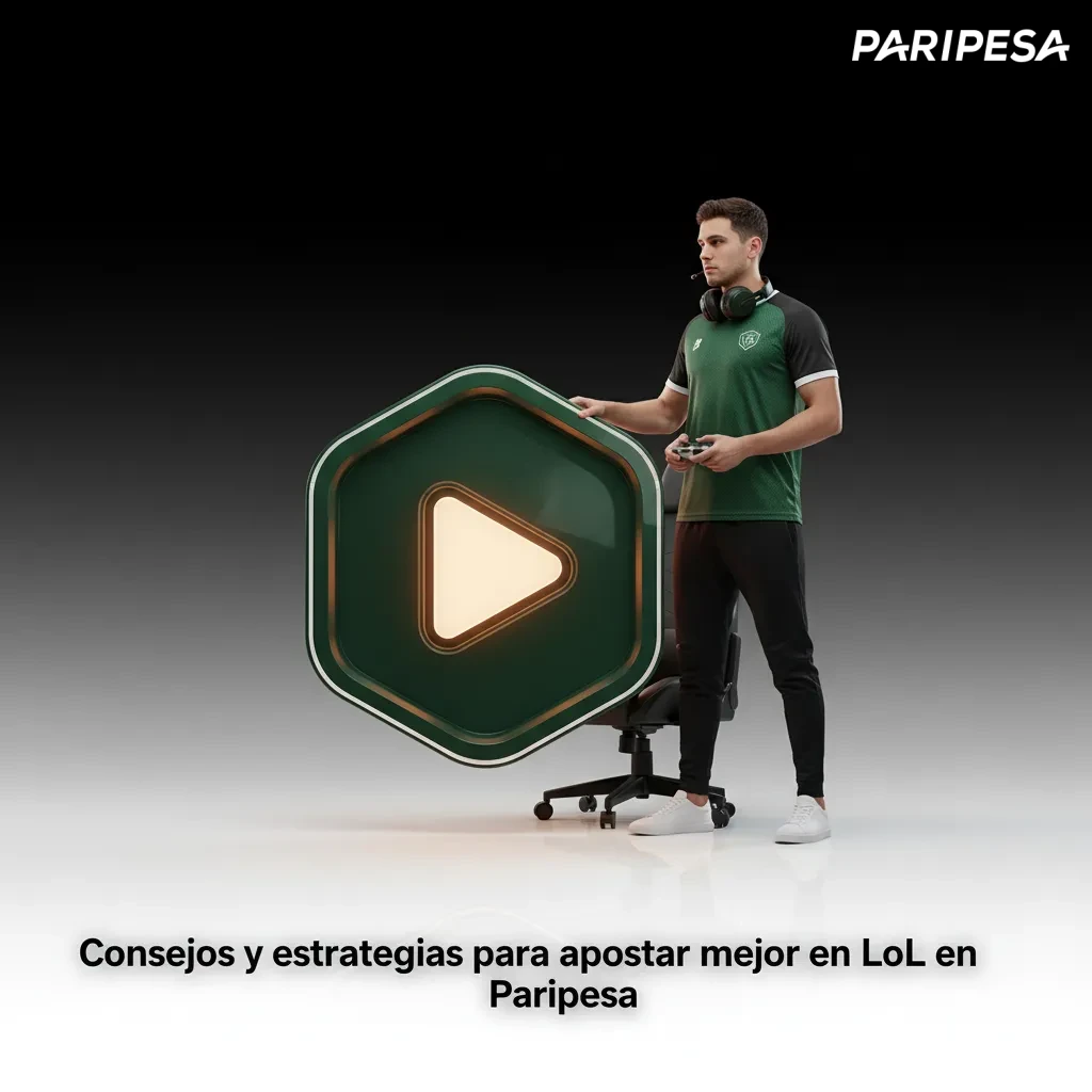 Banner de Paripesa con consejos de apuestas en LoL: gestiona banca, analiza forma, meta y cuotas; enfoque disciplinado.