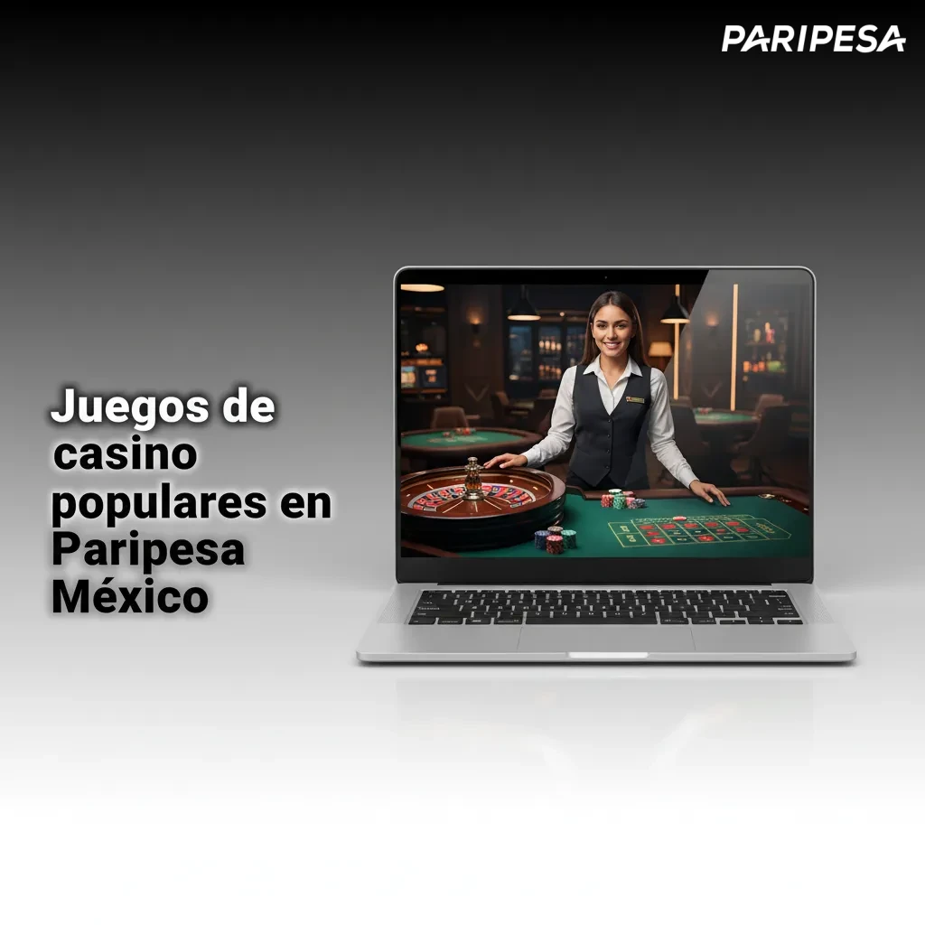 Mosaico de juegos populares de Paripesa México: Sweet Bonanza, Gates of Olympus, Book of Dead, ruleta y blackjack.