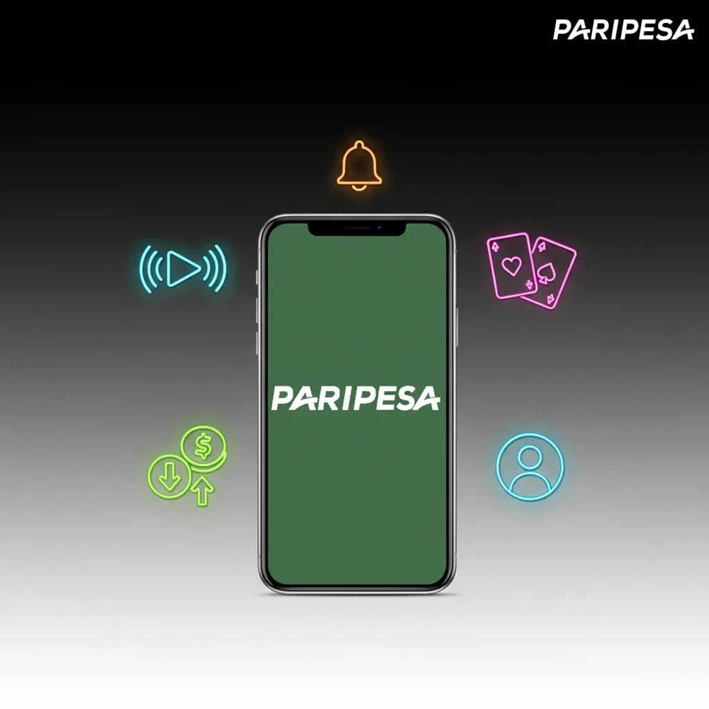 Banner de la app Paripesa en México: MXN, SPEI/OXXO, bono, apuestas en vivo y cash out, casino, Face ID, PWA, soporte 24/7.