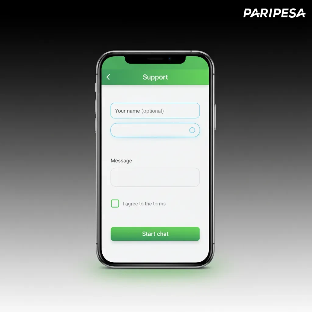 Atención al cliente en español 24/7: chat en vivo, support@paripesa.com y Centro de ayuda en la app.