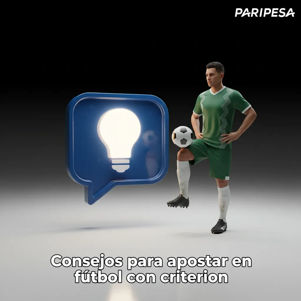 Infografía de consejos para apostar en fútbol: forma, lesiones, localía, mercados y gestión de banca responsable.