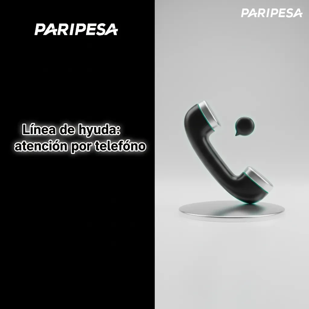 Soporte telefónico Paripesa: número en Centro de ayuda; llama por pagos, cuenta, juegos; espera 1–5 min.