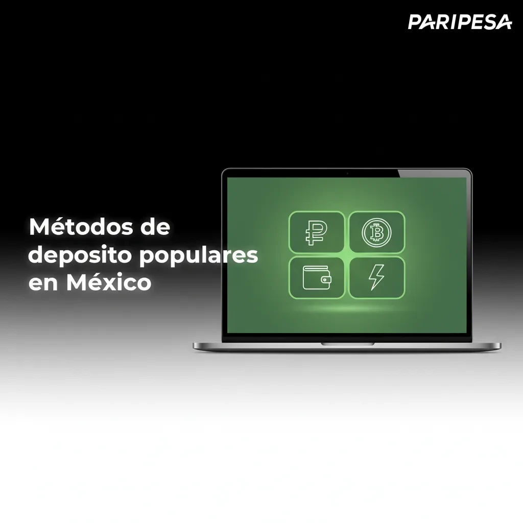 Métodos de depósito populares en México: Visa, MasterCard, Skrill, Neteller, Jeton, AirTM y criptomonedas (BTC, ETH, USDT).