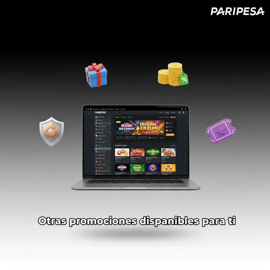 Paripesa México: recarga semanal, giros de fin de semana, cashback en casino en vivo y apuesta gratis en deportes.