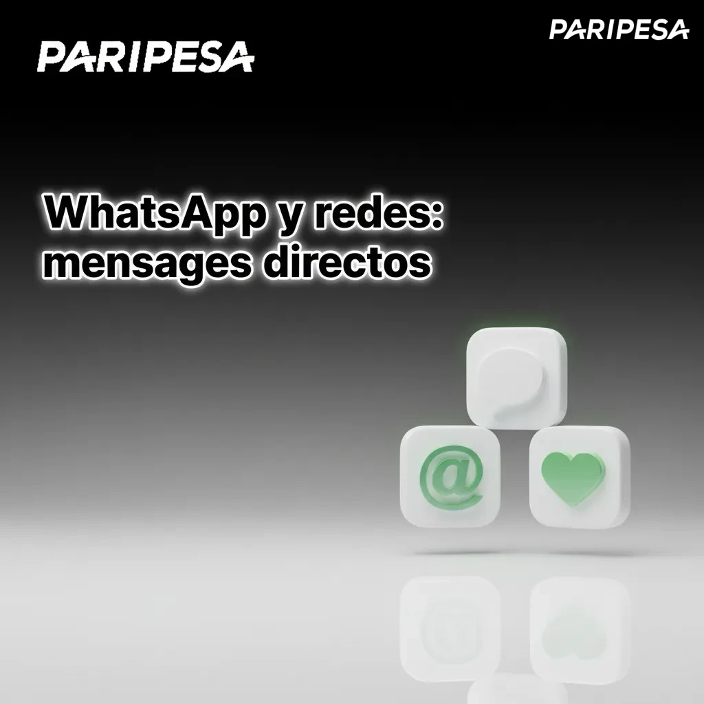 Soporte Paripesa por mensajes directos en móvil: WhatsApp, Telegram, Messenger y X; cuentas verificadas, 15-60 min.