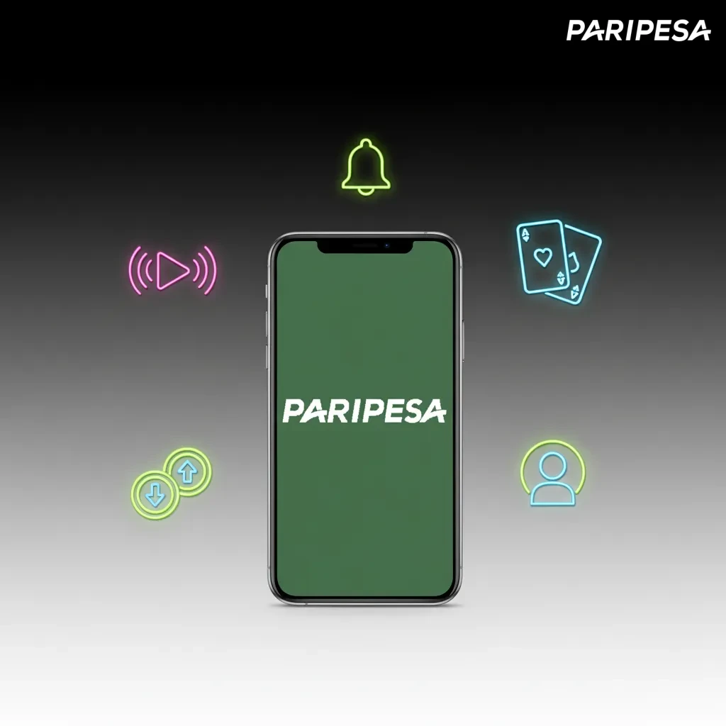 Infografía con móvil y lista de ventajas de Paripesa: PWA sin instalación, pagos MXN/cripto, bono 100%, apuestas y casino.