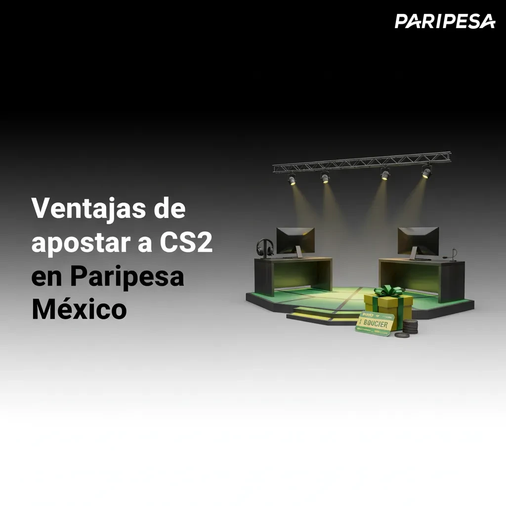Banner de Paripesa México: apuestas CS2 en MXN, bonos eSports, pagos locales, app iOS/Android, soporte 24/7 y Cash Out.