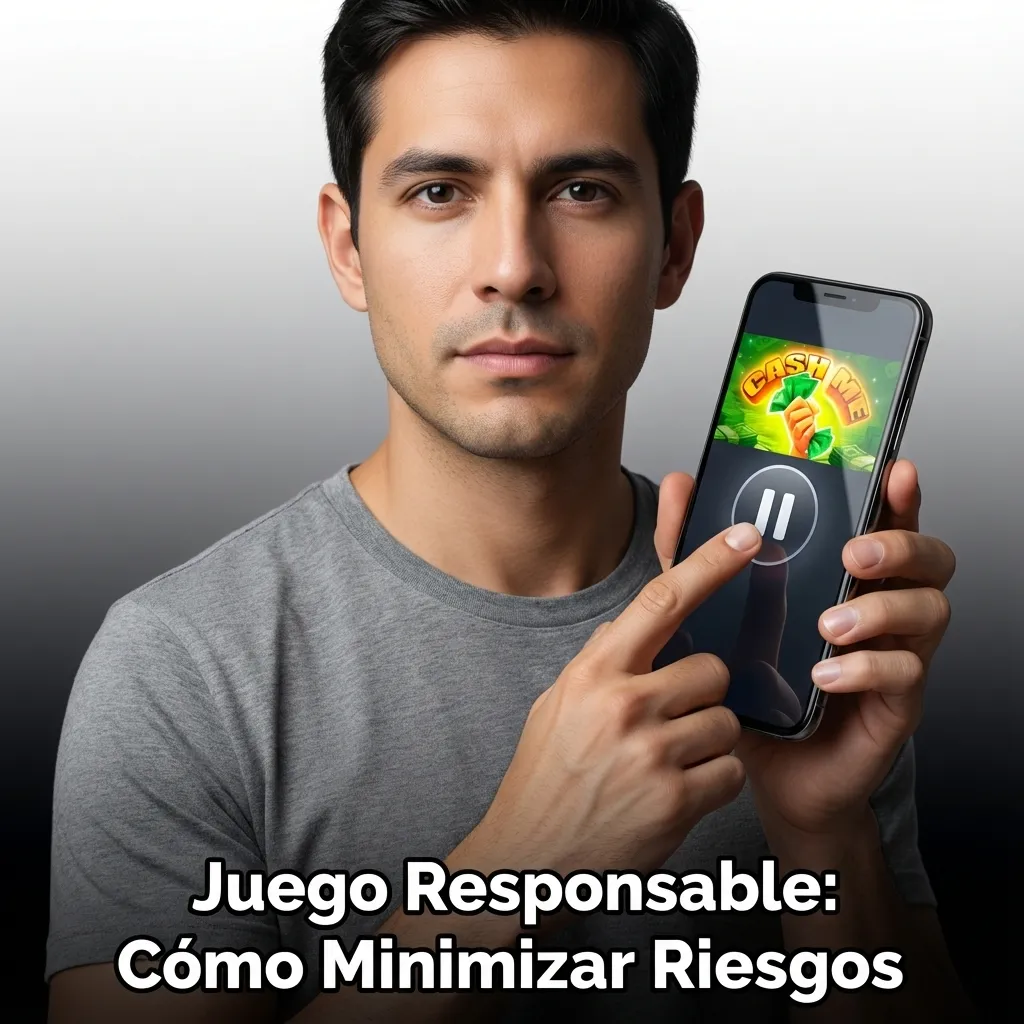 Persona estableciendo límites de presupuesto en una app de apuestas para jugar de forma responsable en Paripesa