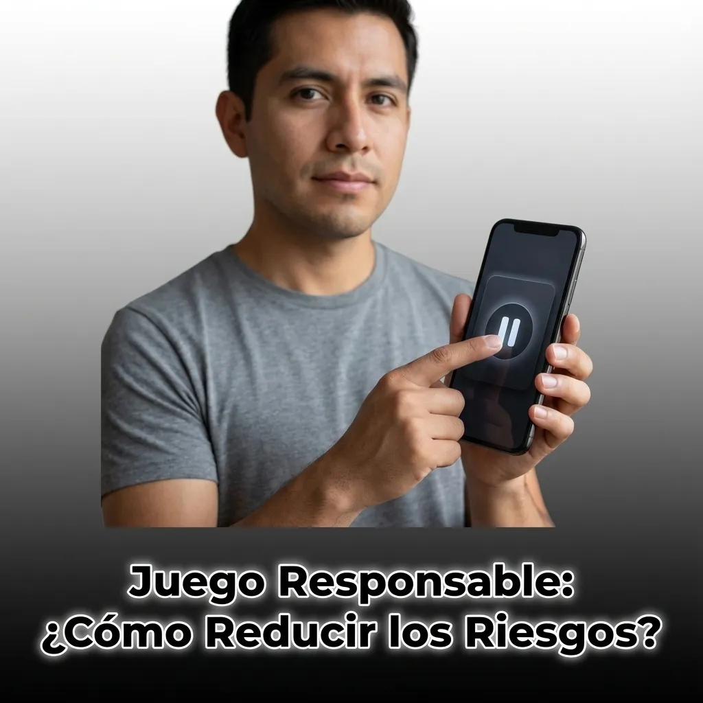 Person setting budget limits on gambling app to practice responsible gaming and reduce risks