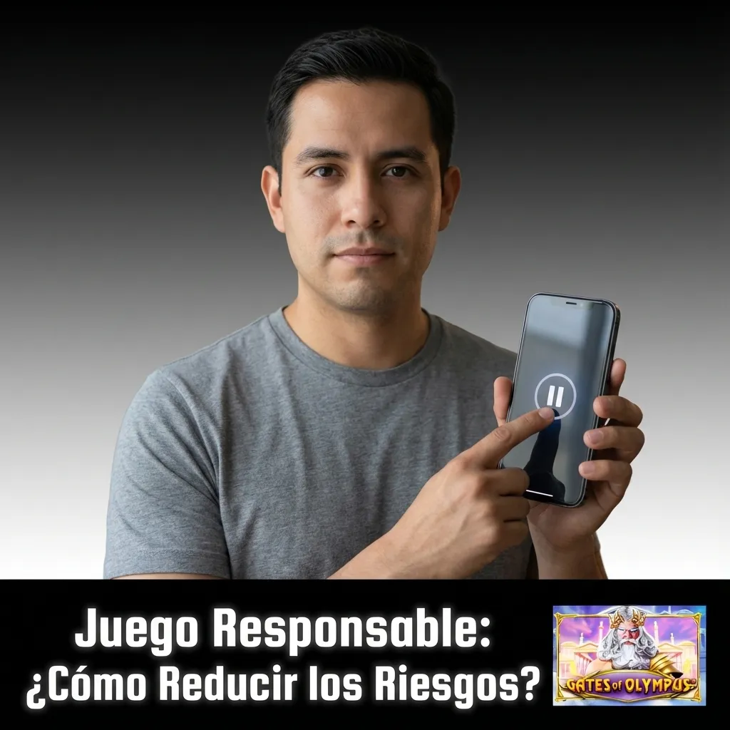 Persona estableciendo límites de presupuesto en dispositivo móvil para juego responsable y control de gastos