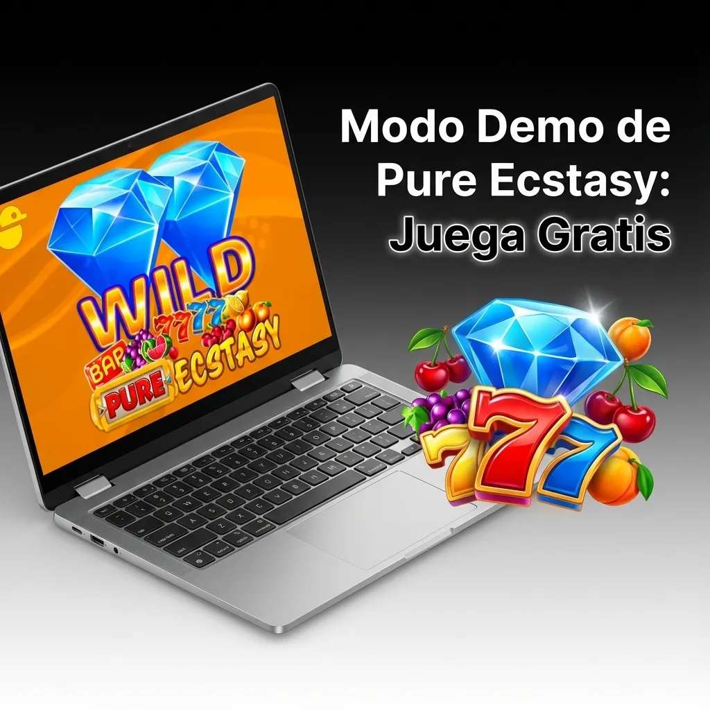 Captura de pantalla del modo demo de Pure Ecstasy mostrando interfaz del juego sin apuestas reales en Paripesa
