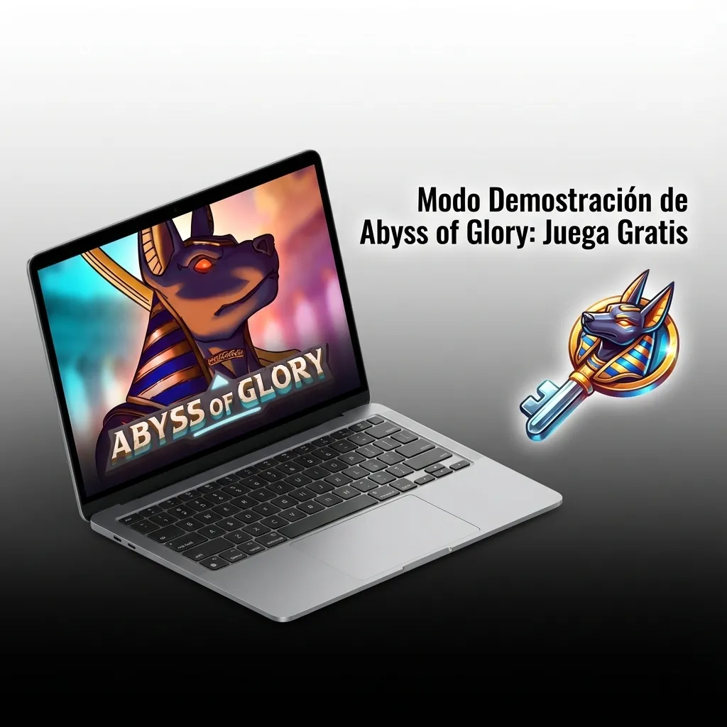 Captura del modo demo de Abyss of Glory mostrando interfaz de juego gratuito sin riesgo financiero