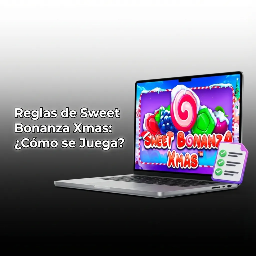 Sweet Bonanza Xmas slot game featuring 6x5 grid, candy symbols, multipliers, and free spins with festive Christmas theme