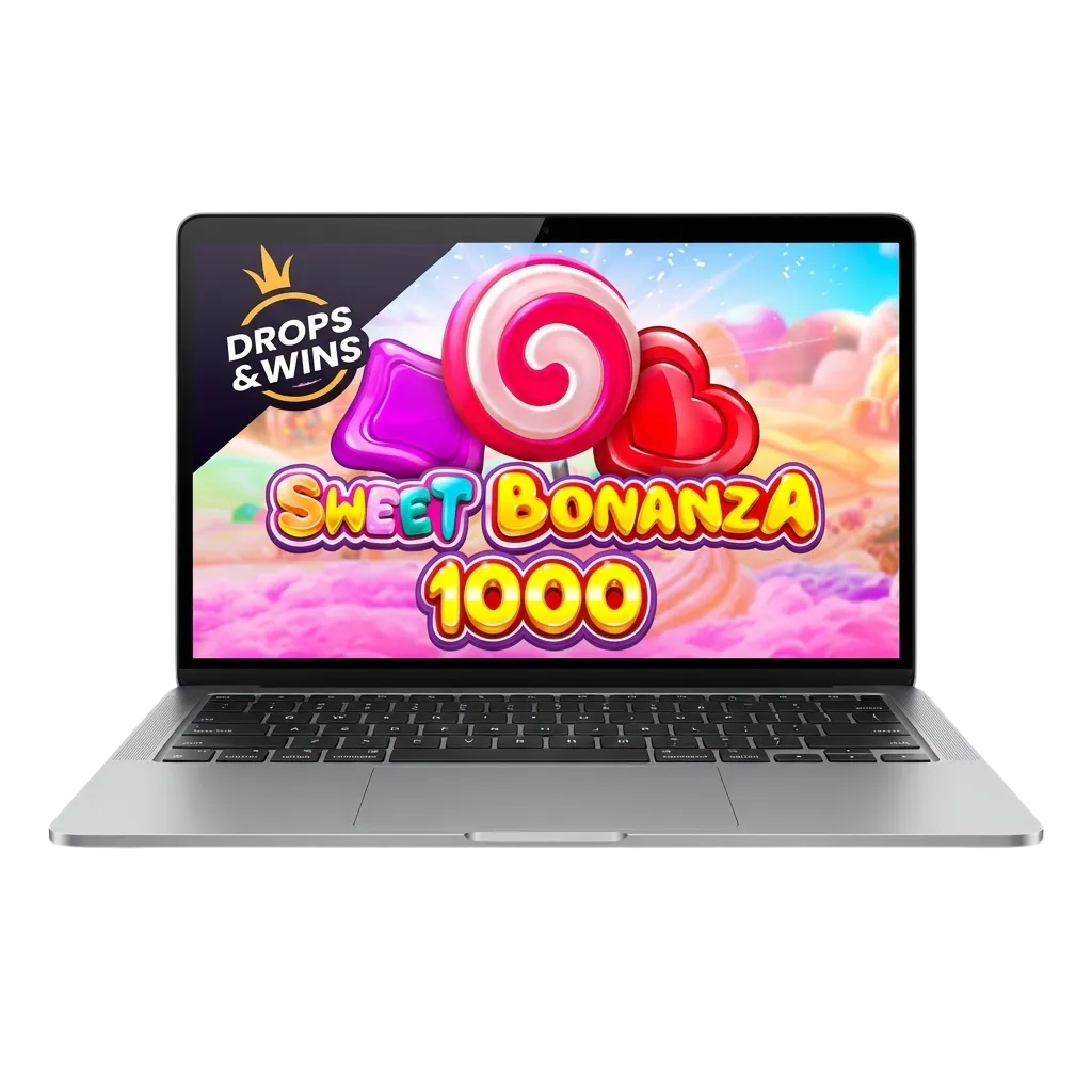 Sweet Bonanza 1000 slot game on Paripesa México with colorful candy symbols and bonus features for high payouts
