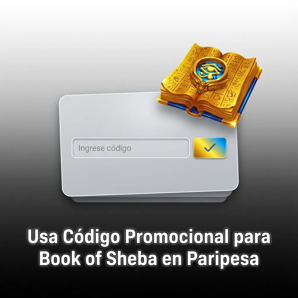 Formulario de registro de Paripesa mostrando campo para ingresar código promocional de Book of Sheba