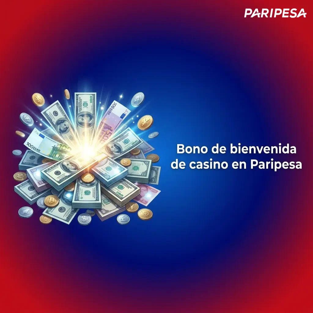 Bono de bienvenida de casino en Paripesa