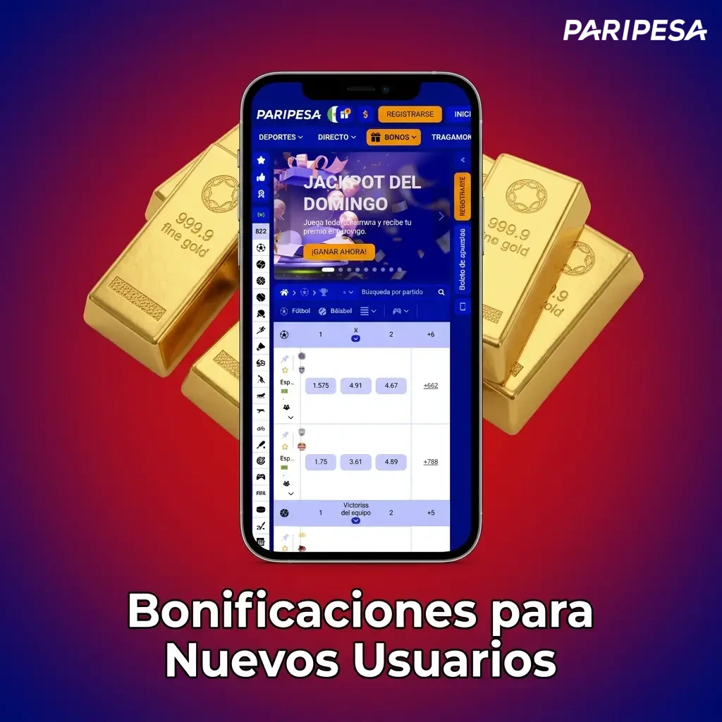 Bonificaciones para nuevos usuarios: bonos de bienvenida en deportes y casino, giros gratis, recargas y reembolsos.