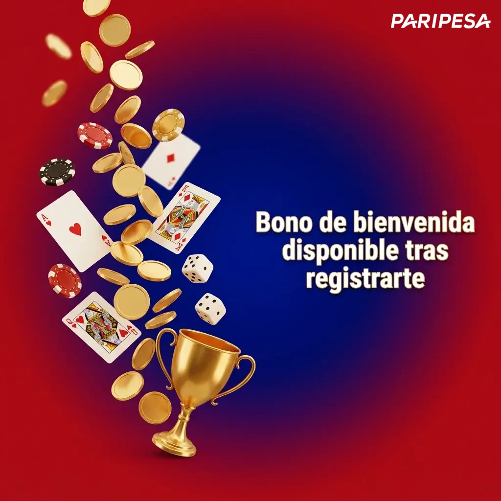 Bono de bienvenida disponible tras registrarte
