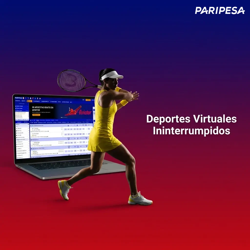 Deportes virtuales ininterrumpidos: carreras simuladas de caballos, galgos y partidos de fútbol por computadora.