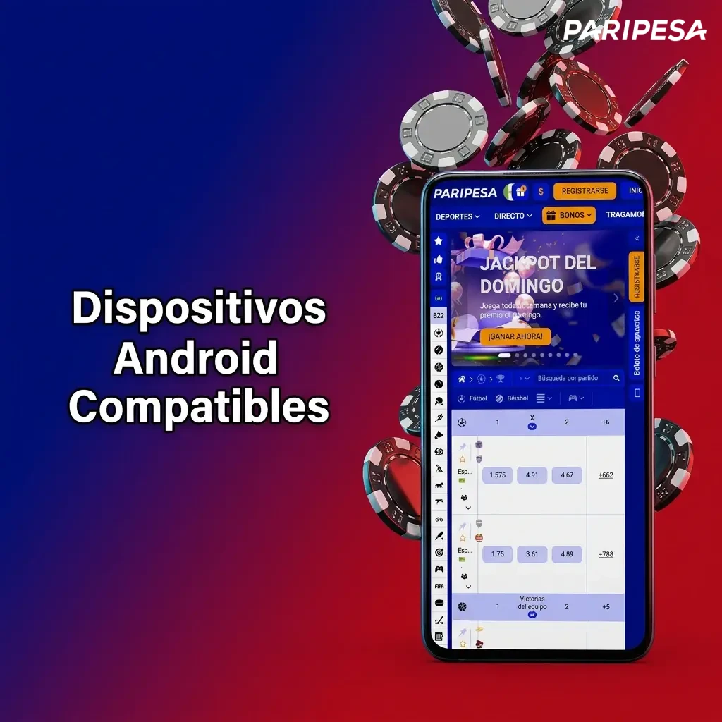 Teléfonos Android compatibles en México, incluyendo modelos de Samsung, Xiaomi, Motorola, Oppo y Huawei.