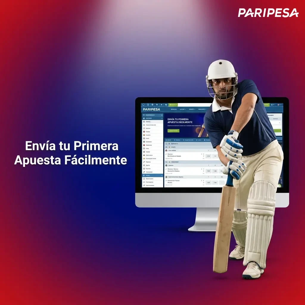 Guía de 5 pasos para enviar tu primera apuesta: iniciar sesión, depositar, elegir deporte, marcar cuota y fijar monto.