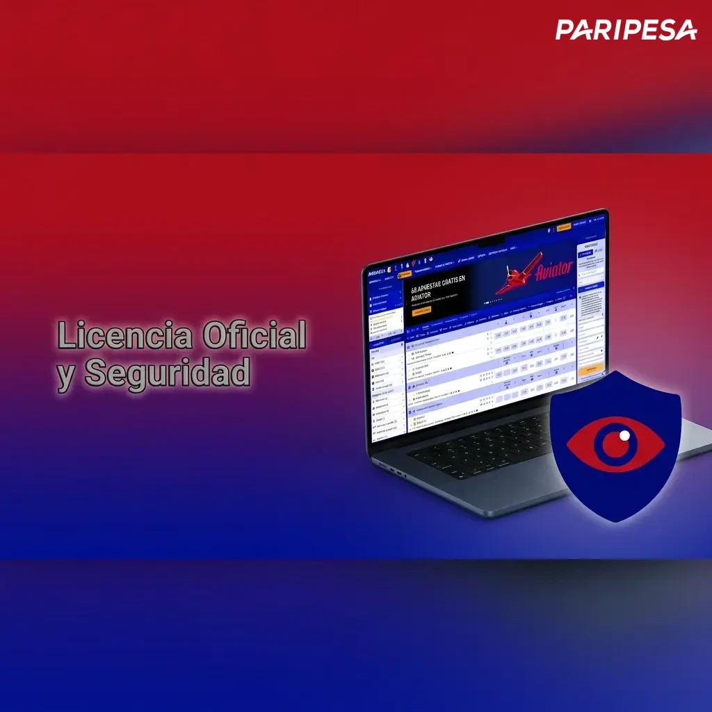 Sello de licencia oficial de Curazao eGaming que garantiza seguridad y pagos transparentes en Paripesa.