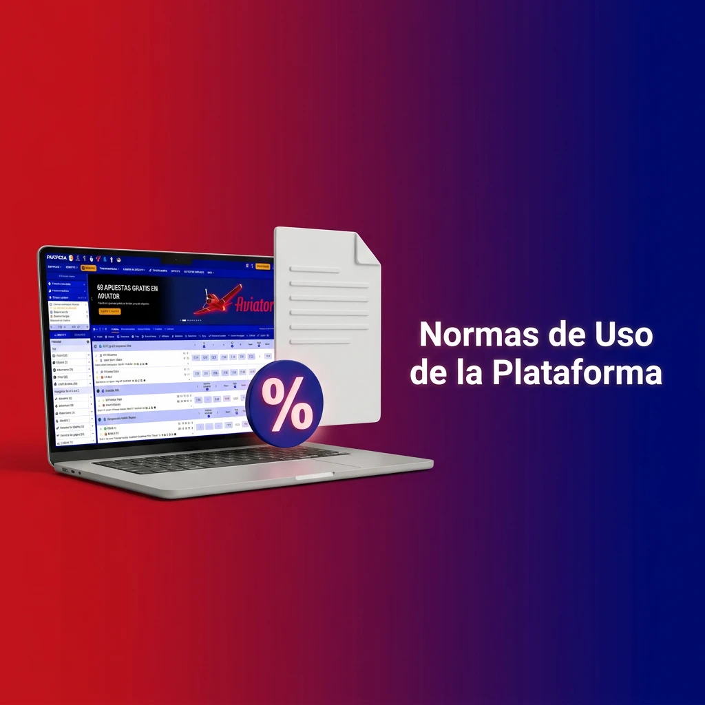 Normas de uso de la plataforma: mayoría de edad, una cuenta por IP, validación de perfil y reglas de retiro.