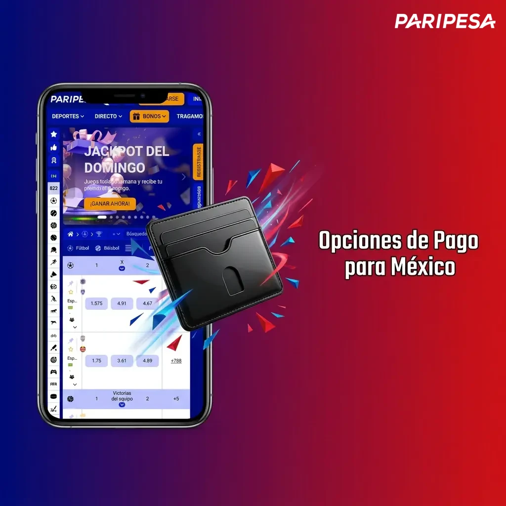 Opciones de pago en México: SPEI, OXXO, tarjetas, criptomonedas y billeteras. Depósitos desde 20 MXN.