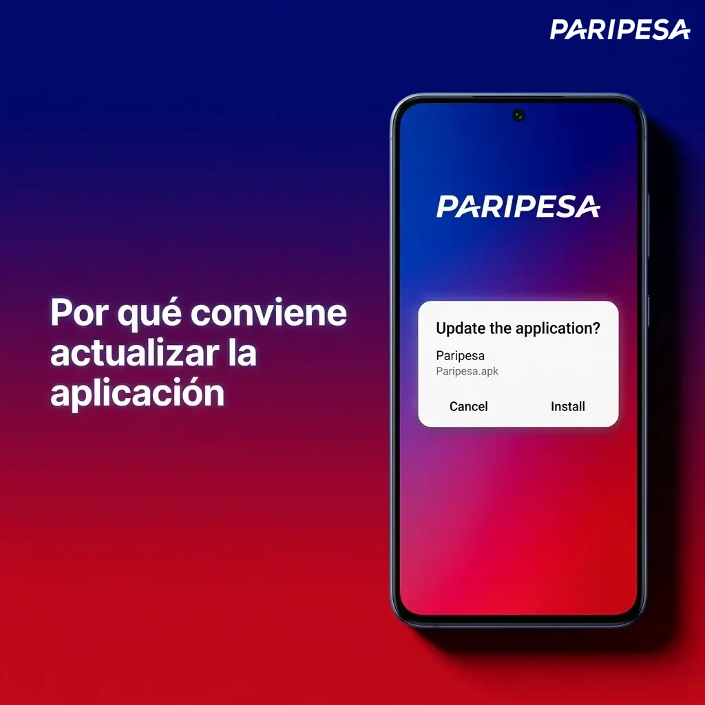Beneficios de actualizar la app: mayor velocidad, seguridad, nuevos deportes, juegos de casino y promociones.