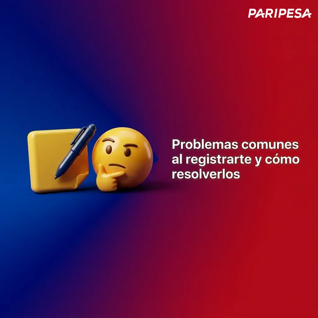 Problemas comunes al registrarte y cómo resolverlos