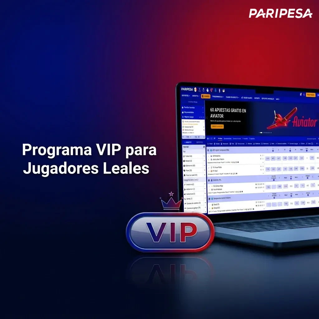 Programa VIP de 8 niveles del casino Paripesa con reembolsos y beneficios exclusivos para jugadores leales.