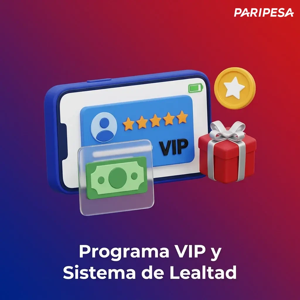 Programa VIP y Sistema de Lealtad de 8 niveles: acumula puntos con tus apuestas para obtener reembolsos y recompensas.