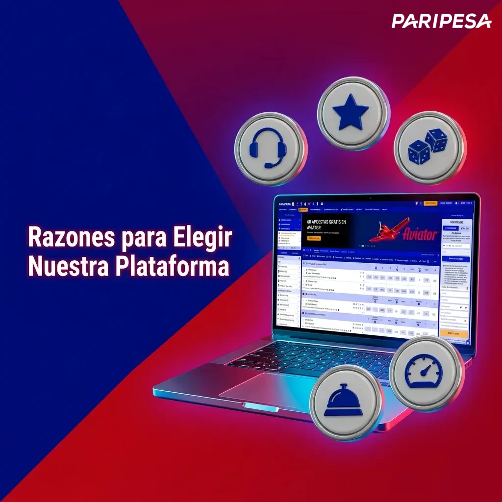 Razones para elegir Paripesa: pagos rápidos, amplio catálogo de casino, apuestas deportivas y ciberdeportes.