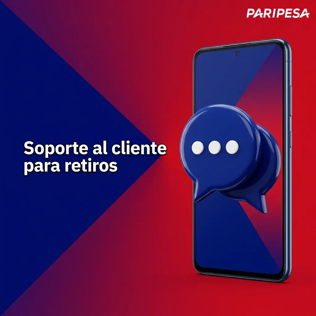 Opciones de soporte al cliente para retiros: chat en vivo, correo, centro de ayuda, formulario y app.